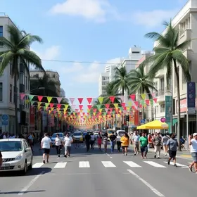 interdições Avenida Tomé de Souza
