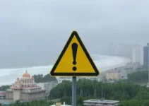alerta de ventos Litoral Norte SP