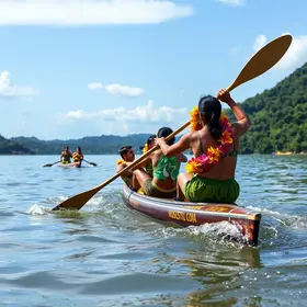 Copa São Paulo de canoa havaiana