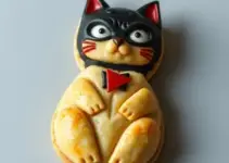 pastéis em formato de Batman