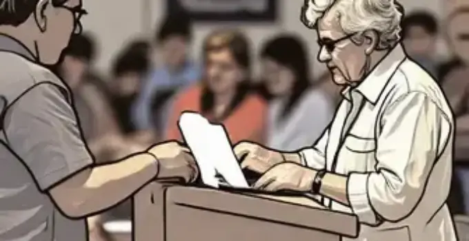apuração ao vivo dos votos em Bertioga (SP)