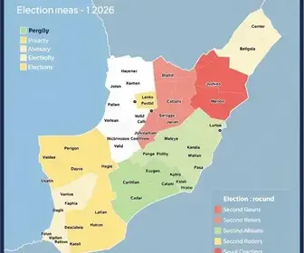 mapa da apuração das eleições 2026 em Bertioga
